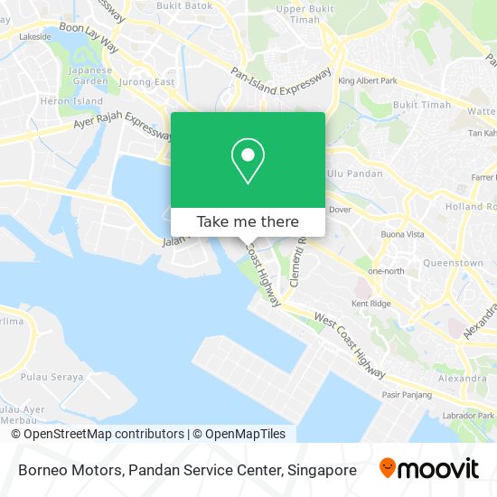 Borneo Motors, Pandan Service Center地图