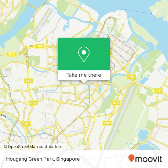 Hougang Green Park地图