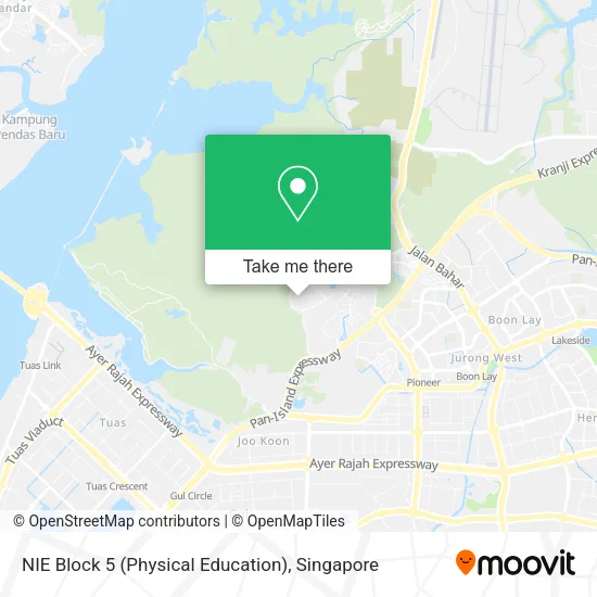 NIE Block 5 (Physical Education) map