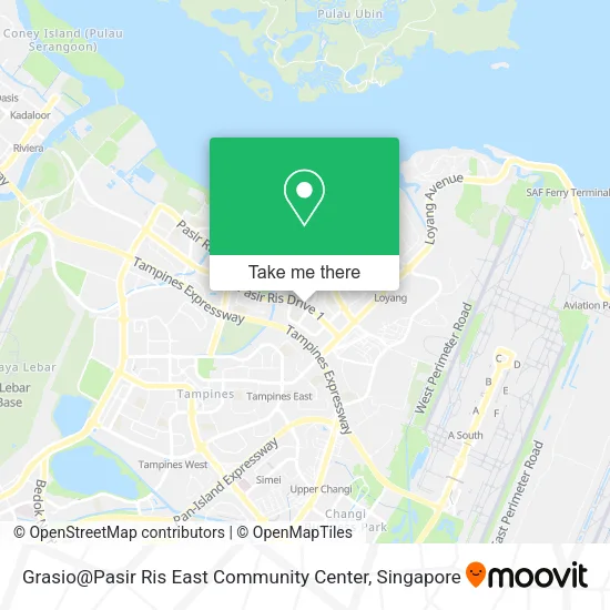 Grasio@Pasir Ris East Community Center map