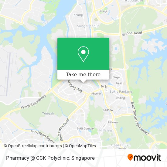 Pharmacy @ CCK Polyclinic map