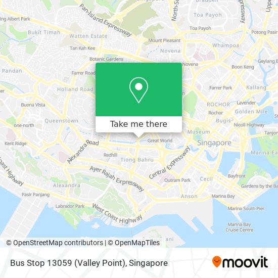 Bus Stop 13059 (Valley Point)地图