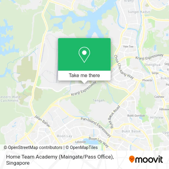 Home Team Academy (Maingate / Pass Office) map
