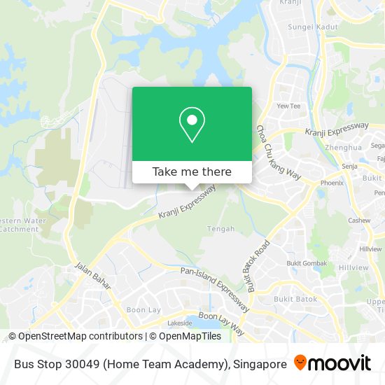 Bus Stop 30049 (Home Team Academy)地图