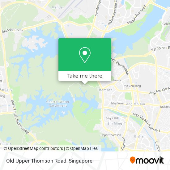 Old Upper Thomson Road地图