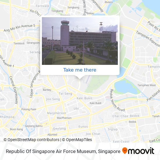 Republic Of Singapore Air Force Museum map