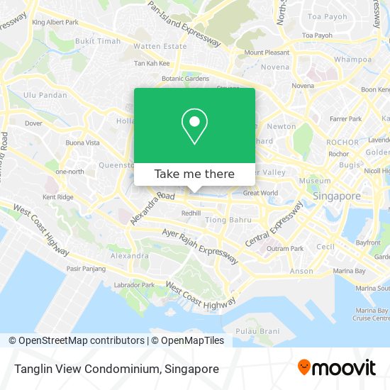 Tanglin View Condominium地图