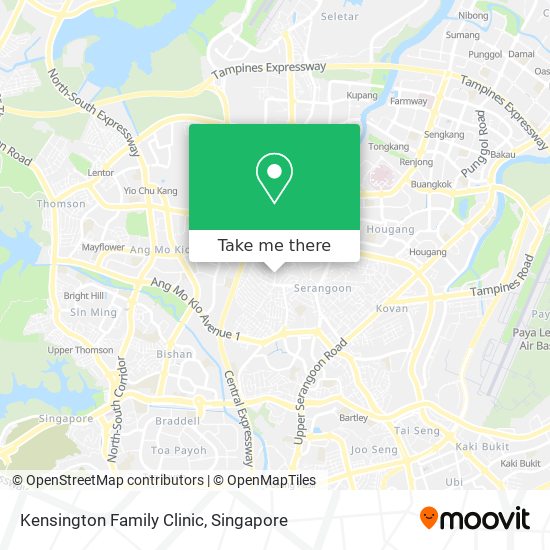 Kensington Family Clinic map