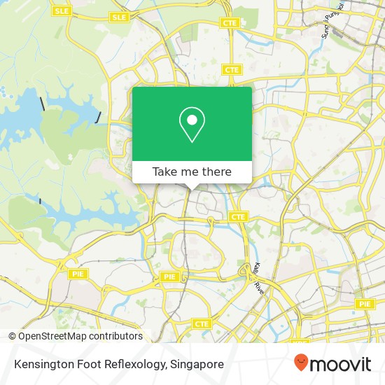 Kensington Foot Reflexology地图