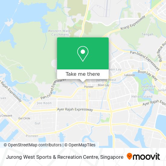 Jurong West Sports & Recreation Centre map