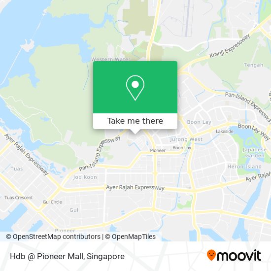 Hdb @ Pioneer Mall map