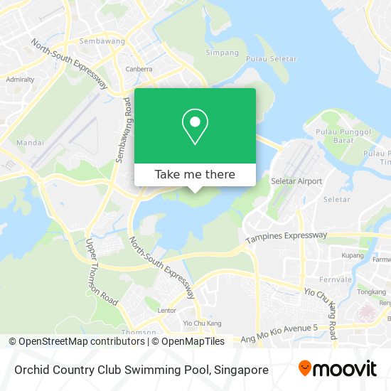 How To Get To Orchid Country Club Swimming Pool In Singapore By Bus Metro Or Mrt Lrt