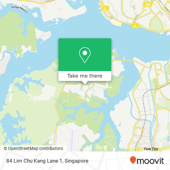 84 Lim Chu Kang Lane 1地图