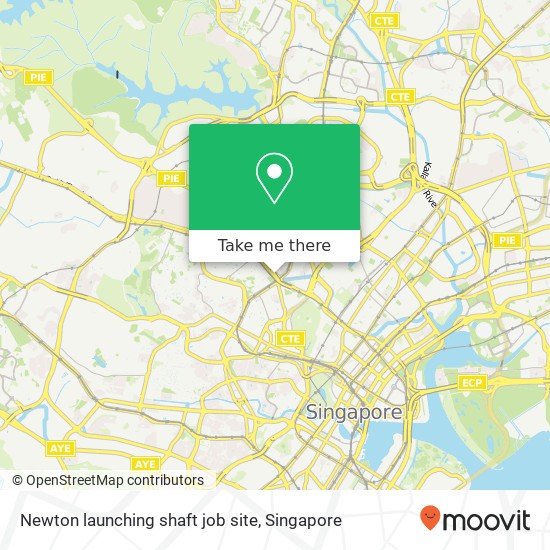 Newton launching shaft job site地图