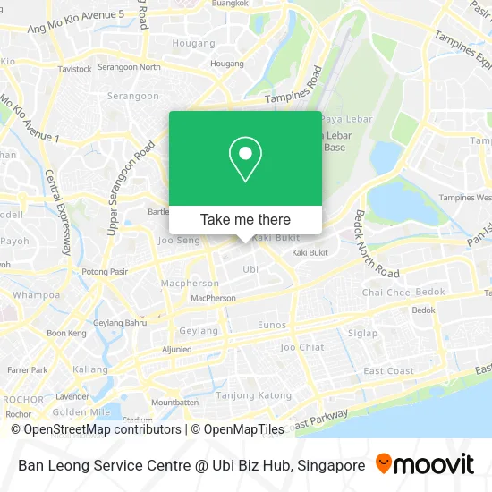 Ban Leong Service Centre @ Ubi Biz Hub map