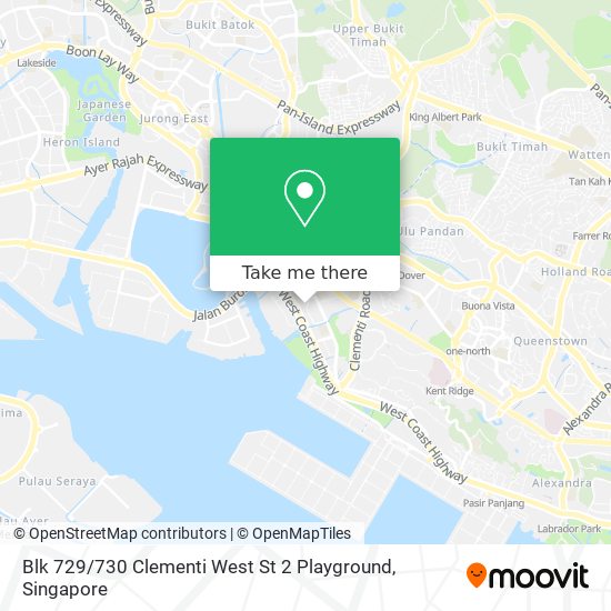 Blk 729 / 730 Clementi West St 2 Playground map