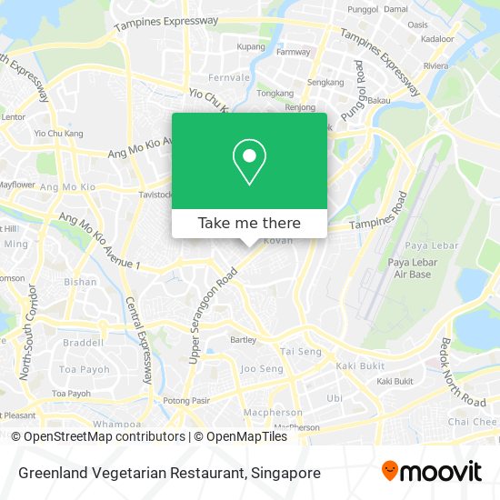 Greenland Vegetarian Restaurant map