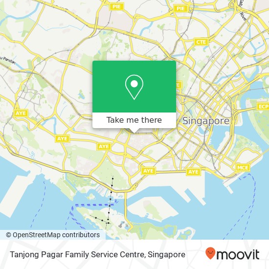 Tanjong Pagar Family Service Centre map