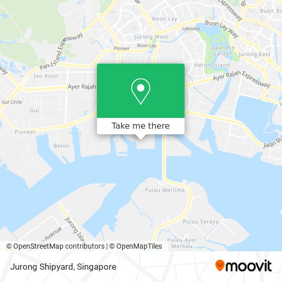 Jurong Shipyard map