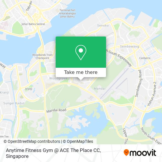 Anytime Fitness Gym @ ACE The Place CC地图