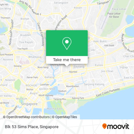 Blk 53 Sims Place map