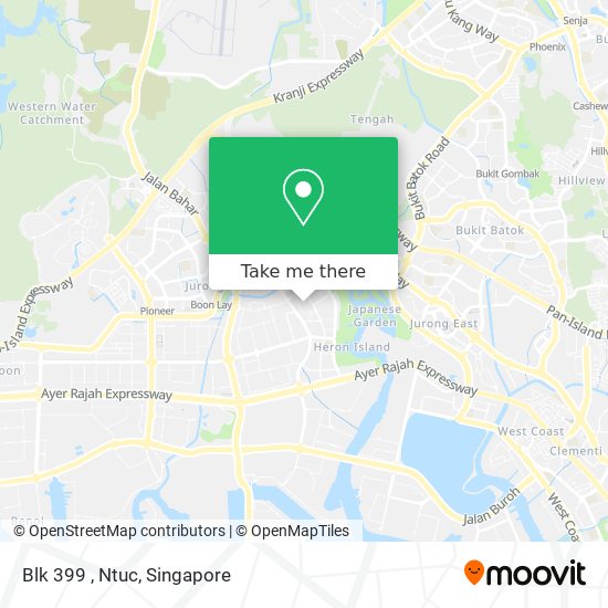 Blk 399 , Ntuc map
