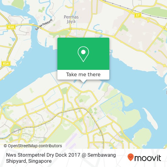 Nws Stormpetrel Dry Dock 2017 @ Sembawang Shipyard map