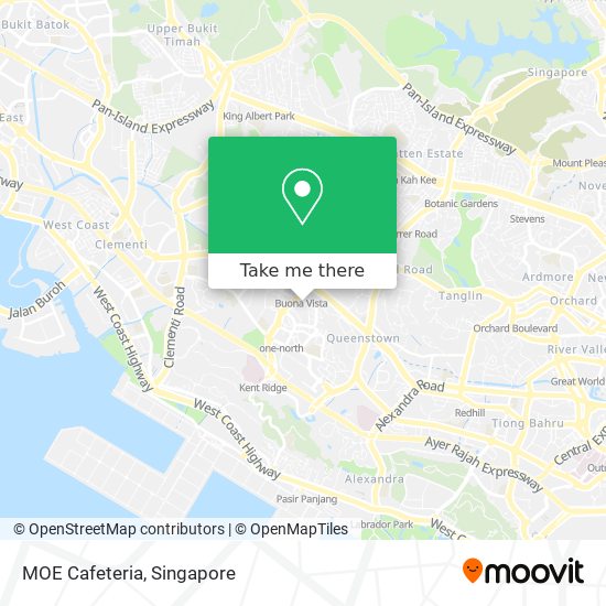 MOE Cafeteria map
