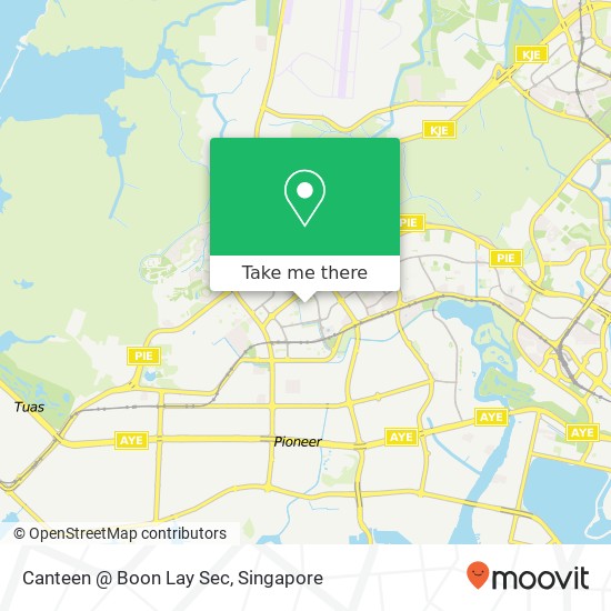 Canteen @ Boon Lay Sec地图
