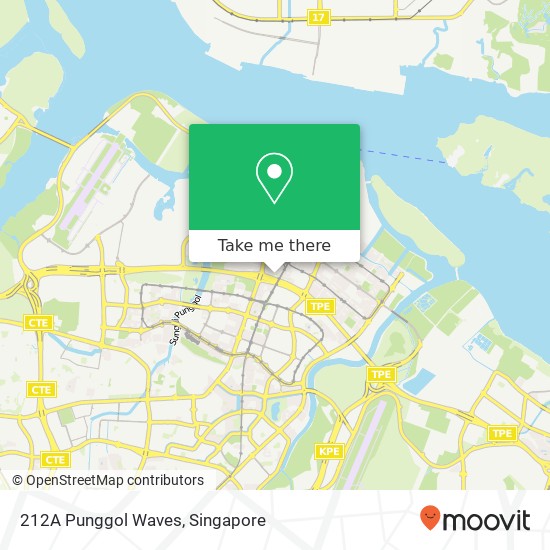 212A Punggol Waves地图