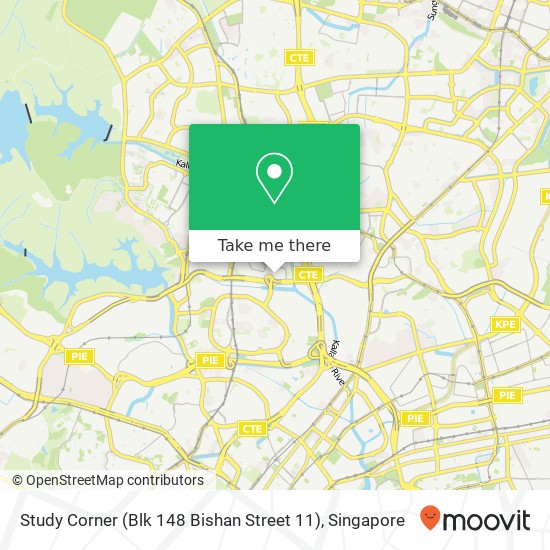 Study Corner (Blk 148 Bishan Street 11)地图