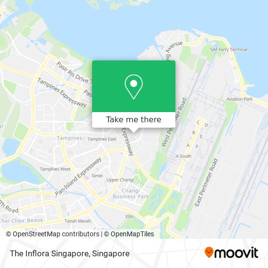 The Inflora Singapore地图