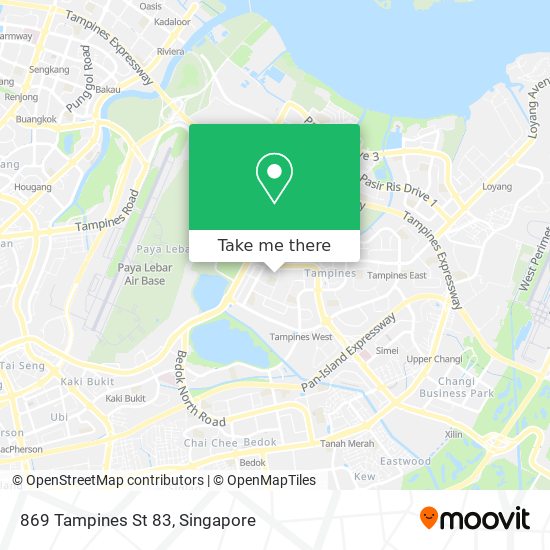 869 Tampines St 83 map