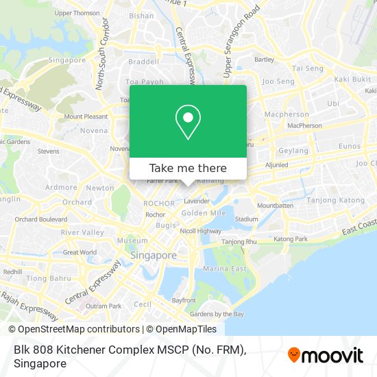 Blk 808 Kitchener Complex MSCP (No. FRM)地图