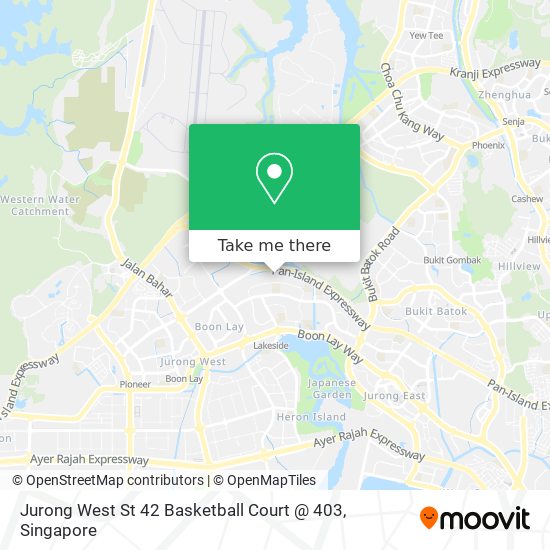 Jurong West St 42 Basketball Court @ 403地图