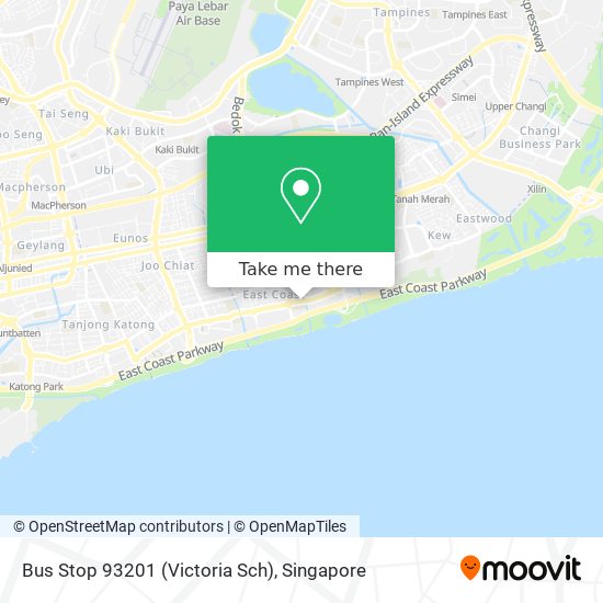 Bus Stop 93201 (Victoria Sch) map