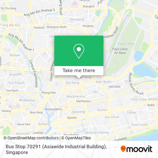 Bus Stop 70291 (Asiawide Industrial Building) map