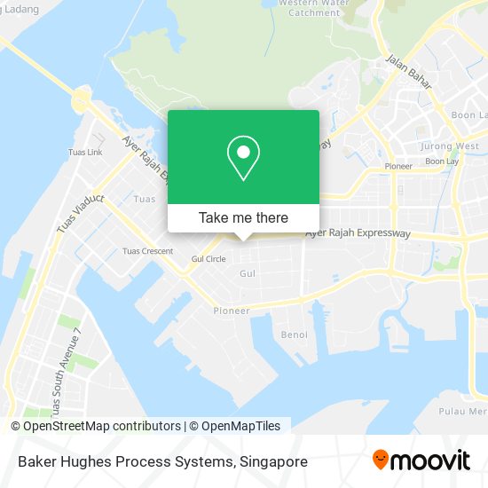 Baker Hughes Process Systems map