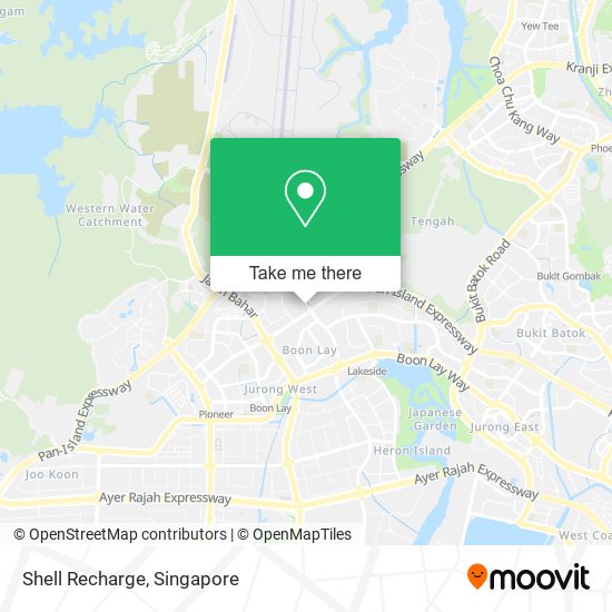 Shell Recharge map