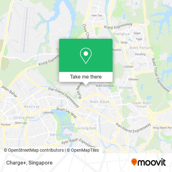 Charge+ map