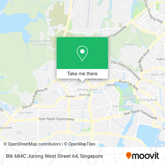 Blk 684C Jurong West Street 64地图