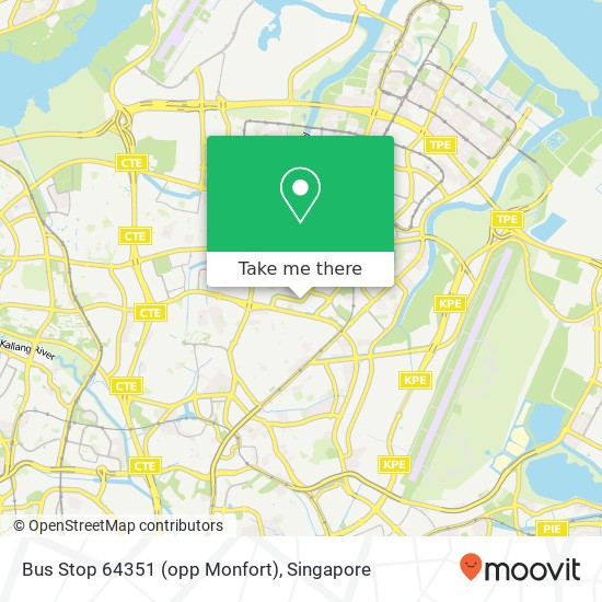 Bus Stop 64351 (opp Monfort) map