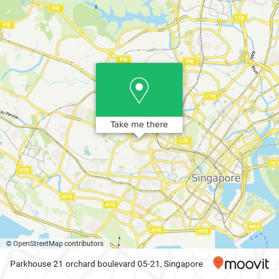 Parkhouse 21 orchard boulevard 05-21地图