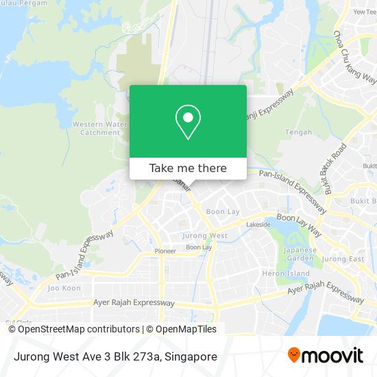 Jurong West Ave 3 Blk 273a map