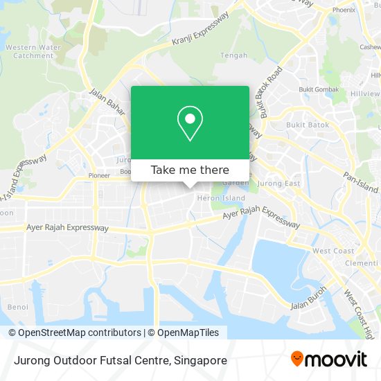 Jurong Outdoor Futsal Centre map