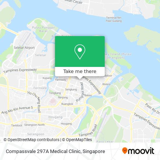Compassvale 297A Medical Clinic地图