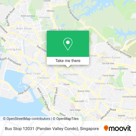 Bus Stop 12031 (Pandan Valley Condo)地图