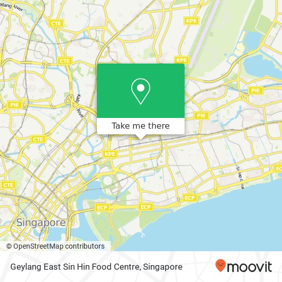 Geylang East Sin Hin Food Centre地图
