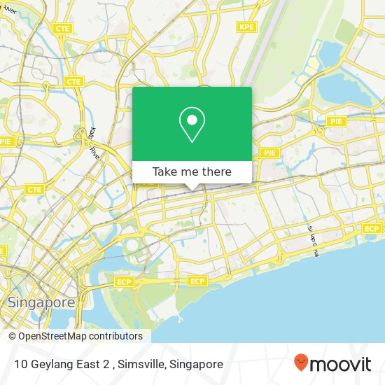 10 Geylang East 2 , Simsville map