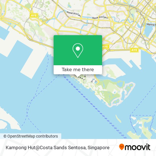 Kampong Hut@Costa Sands Sentosa map
